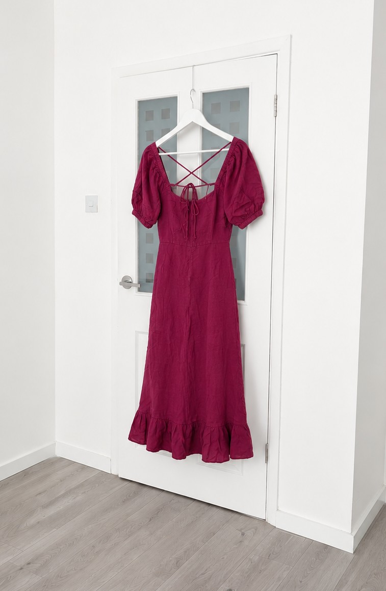 Nancy Linen Midi Dress