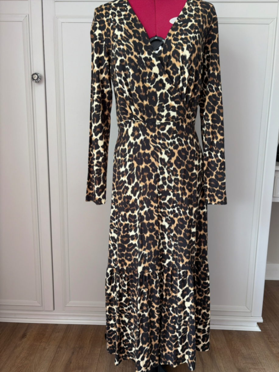 Abigail Leopard Dress