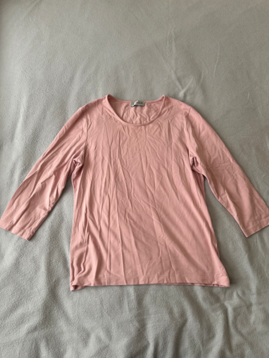 3/4 Sleeved Pink T-shirt