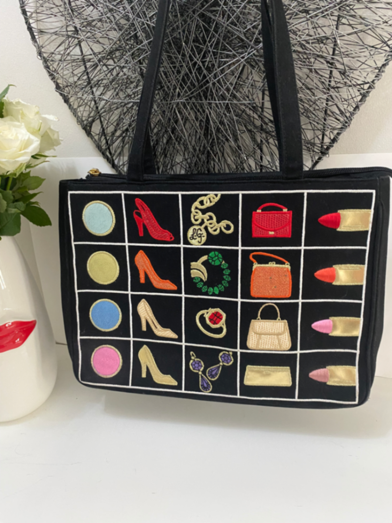 Embroidered Tote Bag