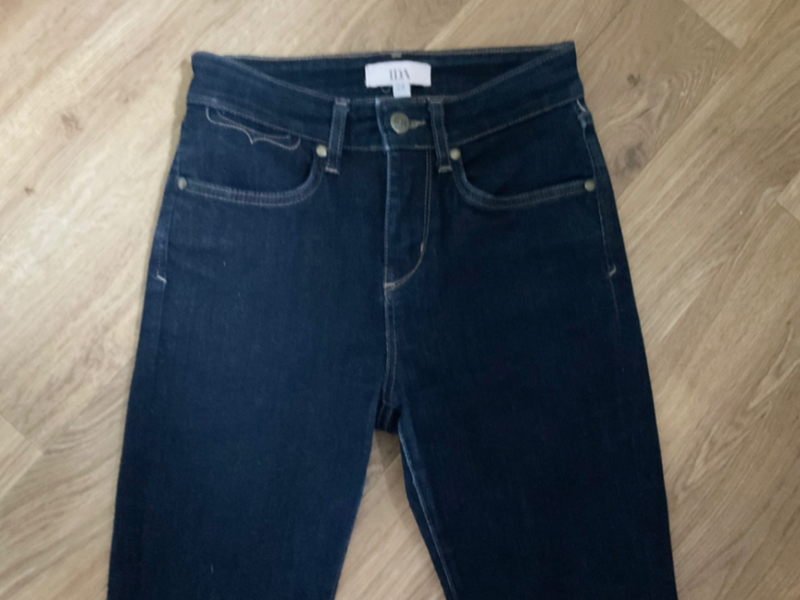 IDA Audrey Ankle Zip Skinny Jeans
