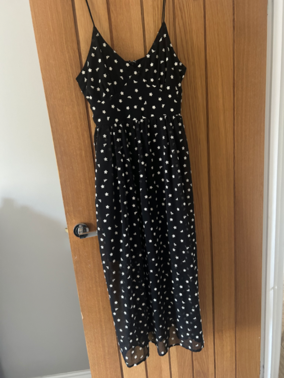 Daisy Mesh Strappy Dress
