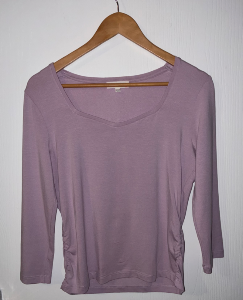 Kettlewell Modal Long Sleeve T-Shirt Mauve M