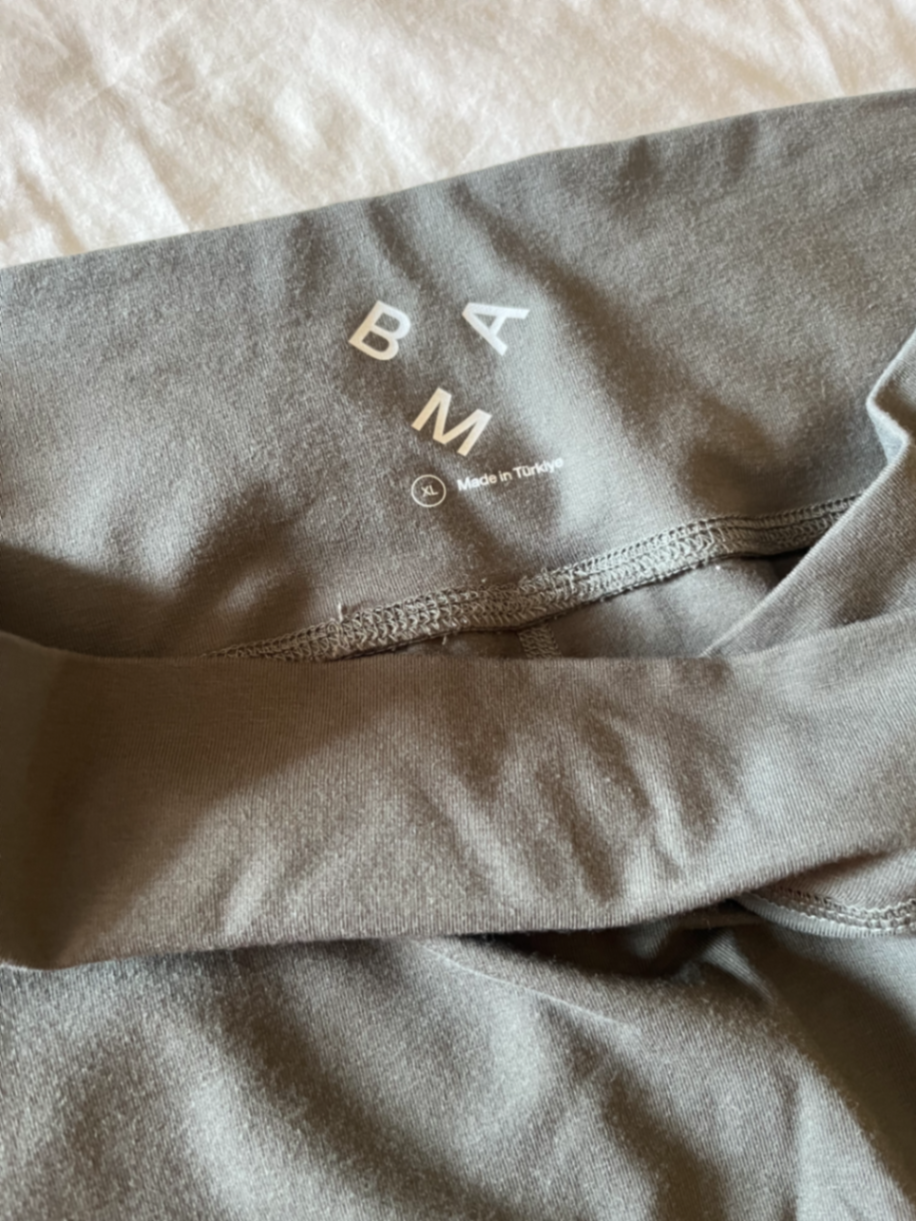 Enduro High-waisted Crossover Leggings 7/8th New Khaki XLarge