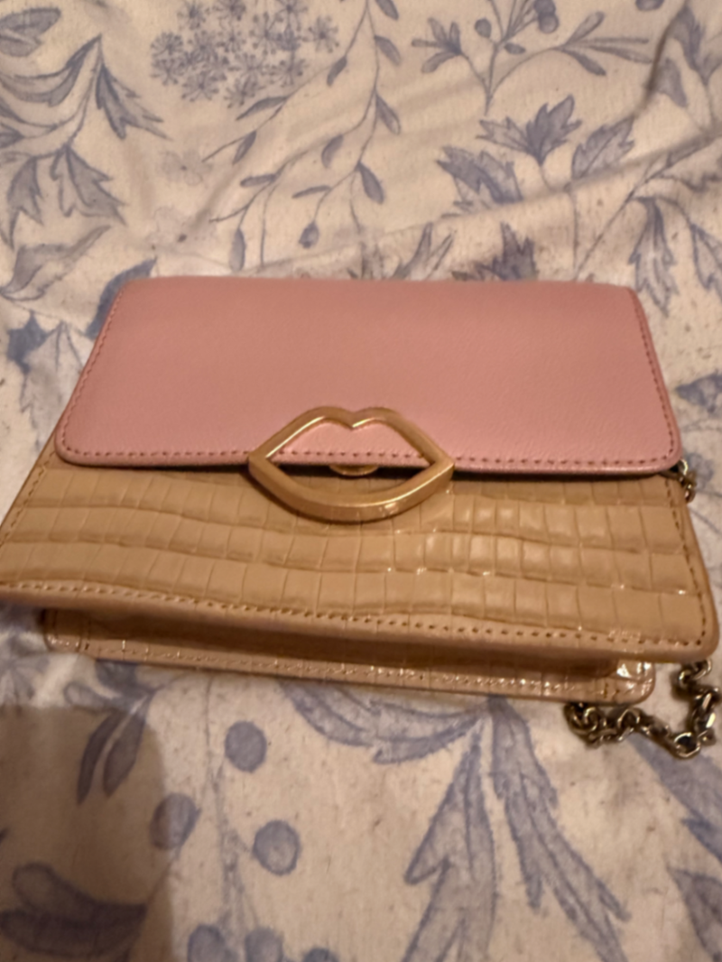 Pink and camel 
