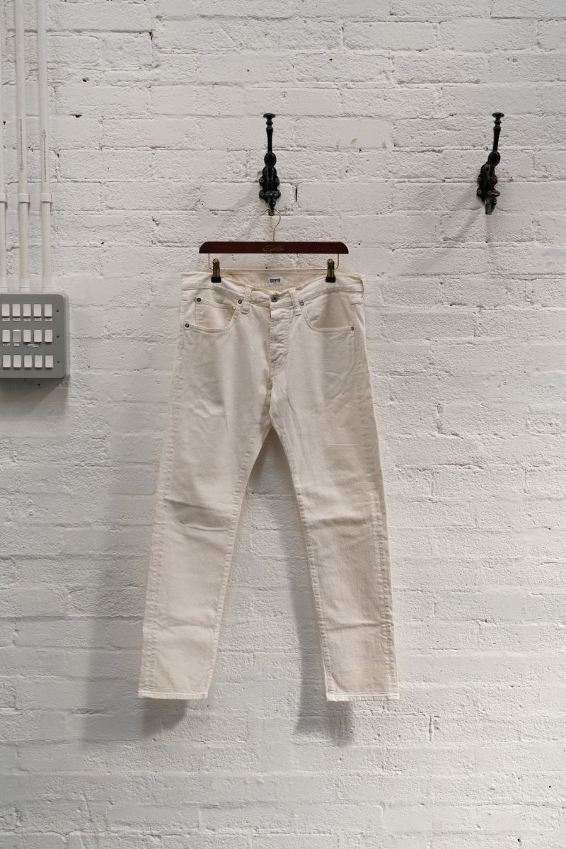 Edwin Denim Jeans - White