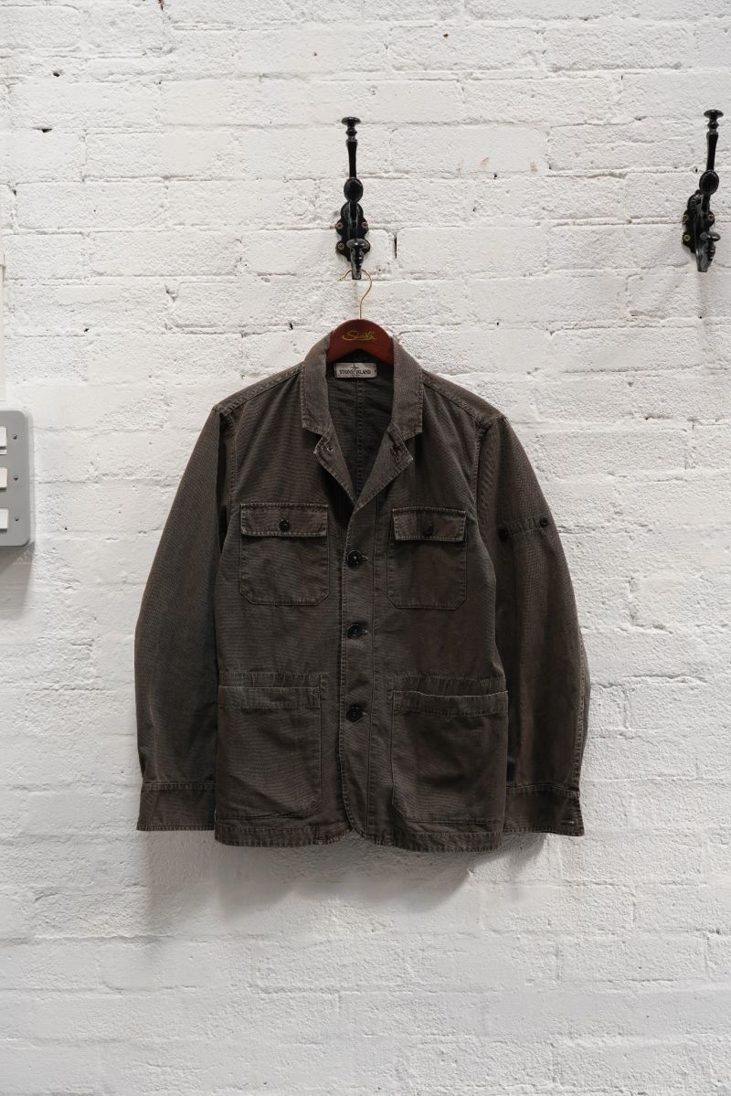 Stone Island Utility Overshirt - Brown/Khaki