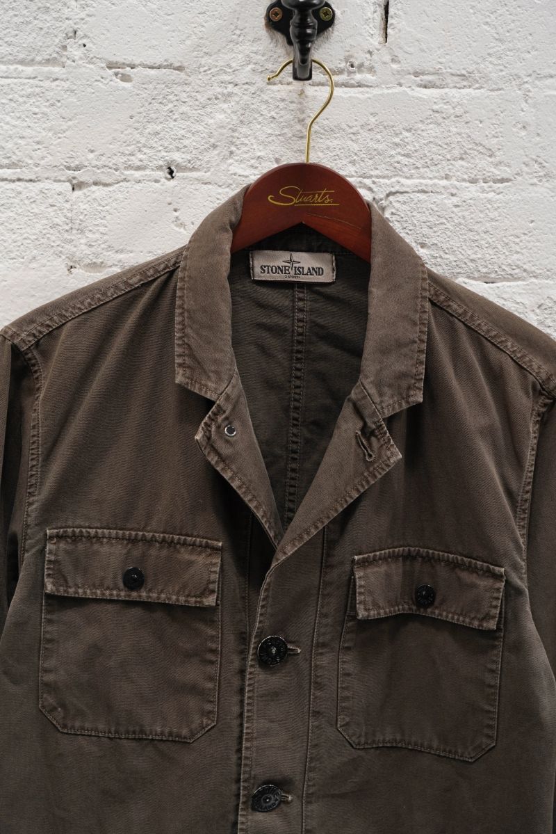 Stone Island Utility Overshirt - Brown/Khaki