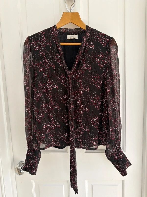 Darcy Necktie Blouse 