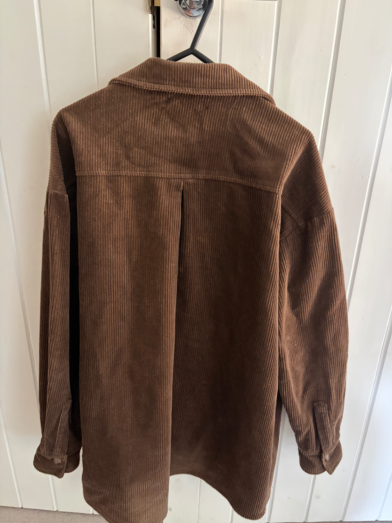 Marcy shirt in Corduroy Brown 