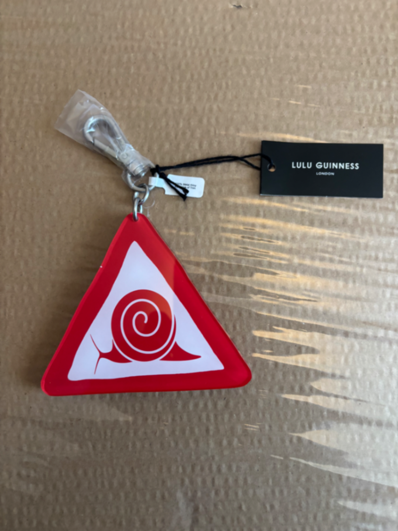 Red Snail Key Ring/Bag Charm