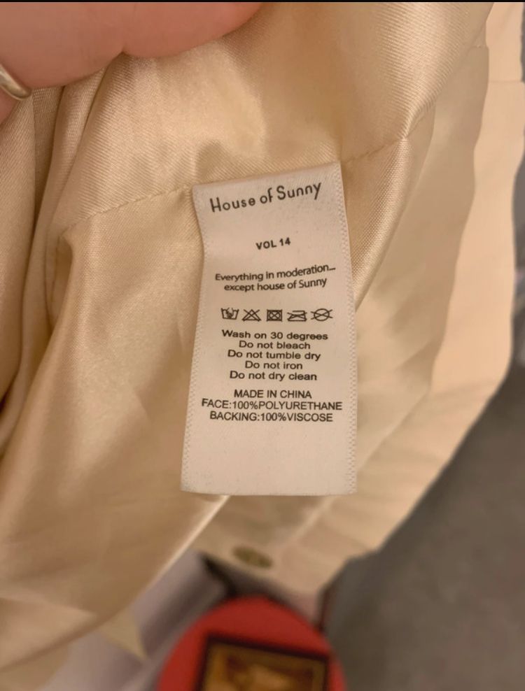RETRO BLAZER VEGAN LEATHER