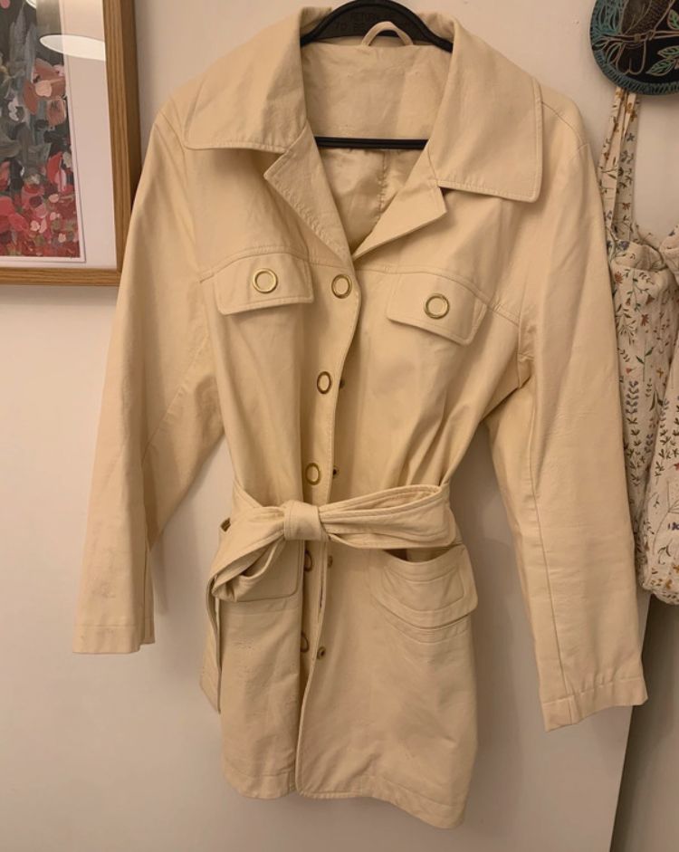 RETRO BLAZER VEGAN LEATHER