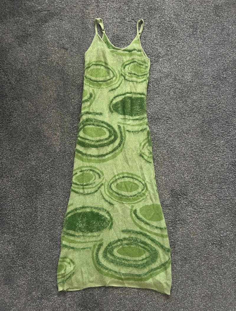 Genuine House of Sunny Hockney Dress Green UK 6