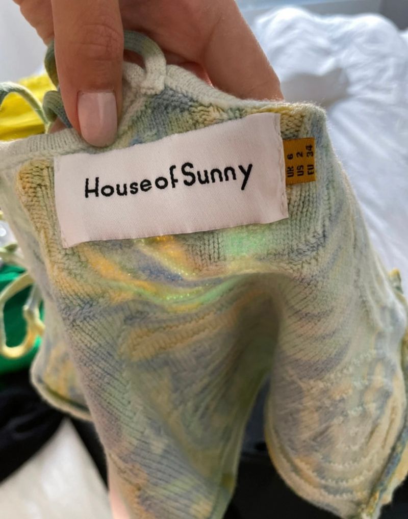 Never Worn House of Sunny Crop Top