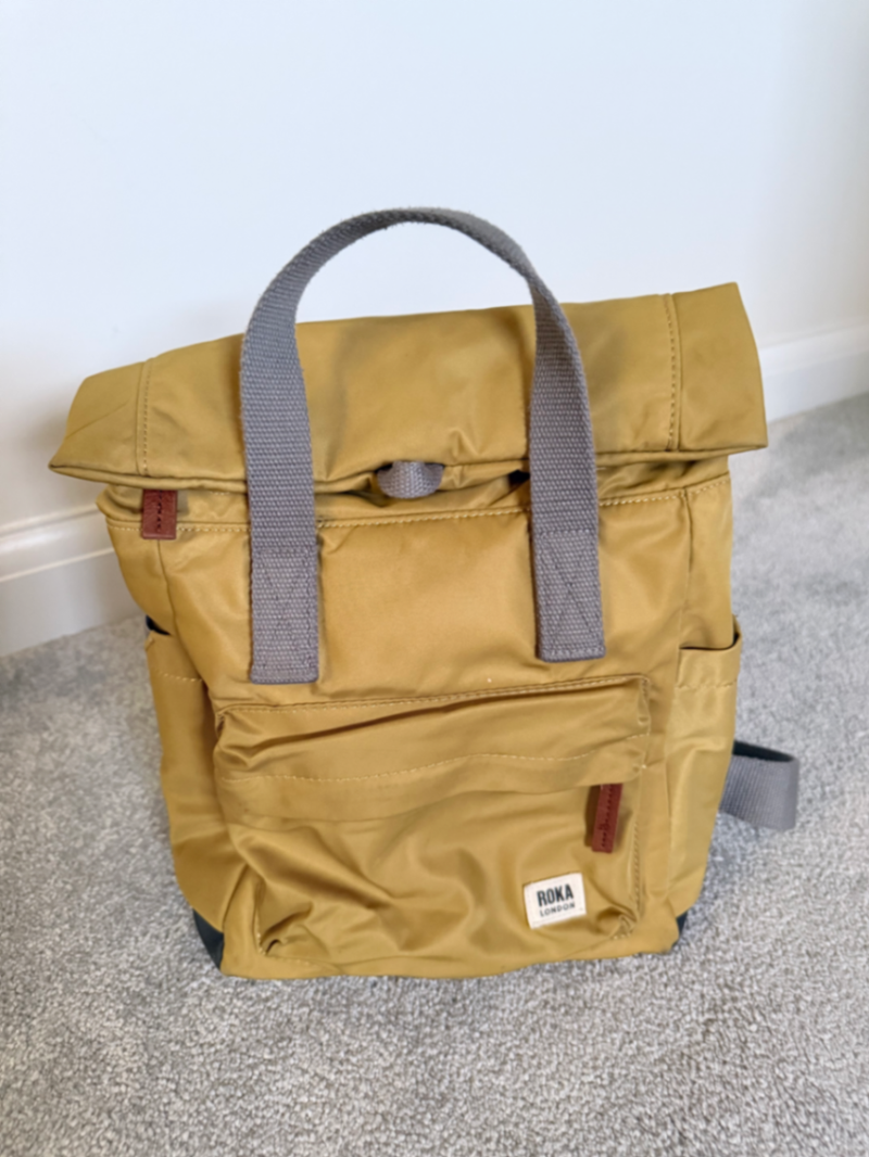 Canfield Roll Top Backpack in Corn