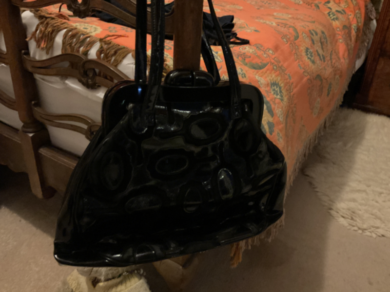 Large Pollyanna patent leather bag