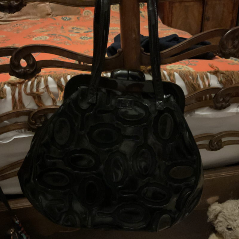Large Pollyanna patent leather bag