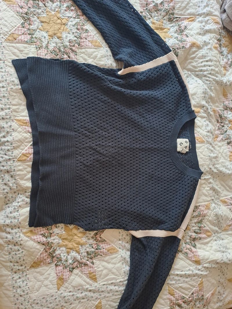 Open Stitch Layer Knitted top - Small