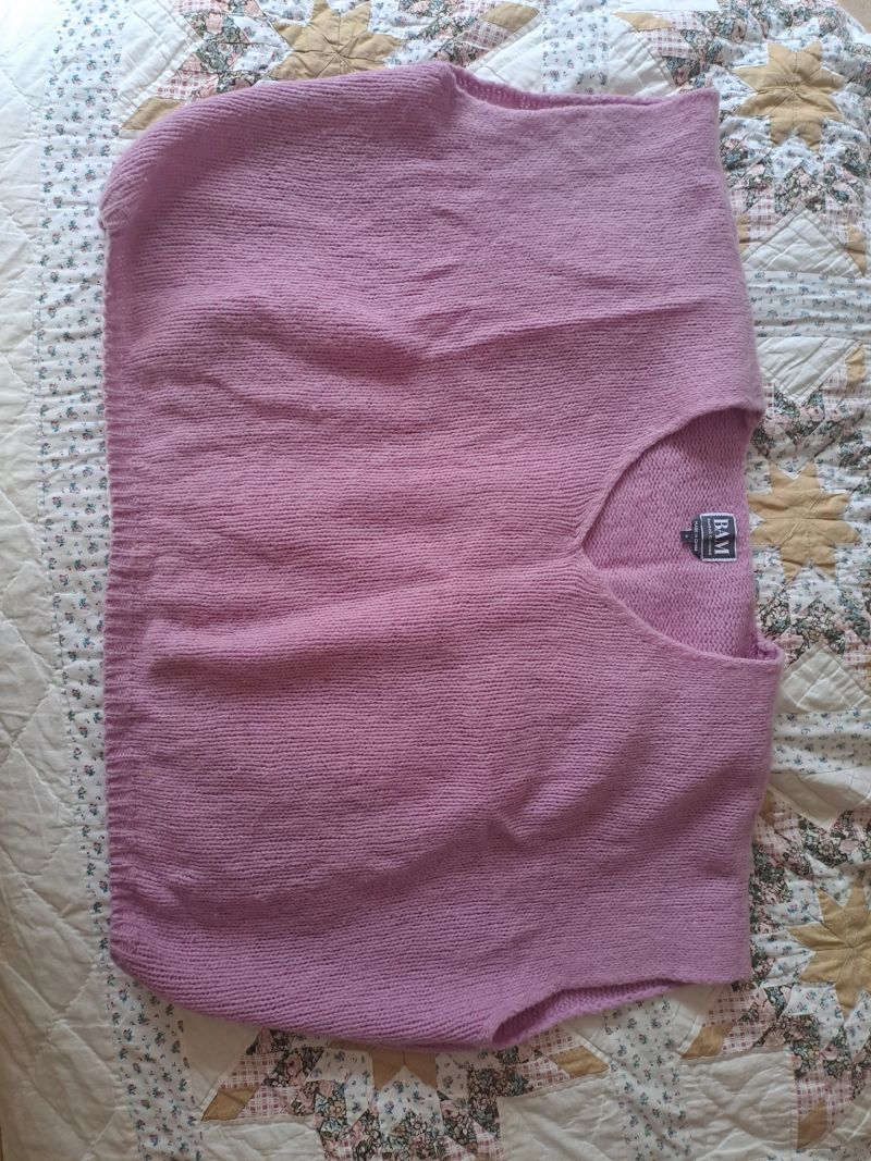 Sleeveless Boxy Layering Knitted Top - Small