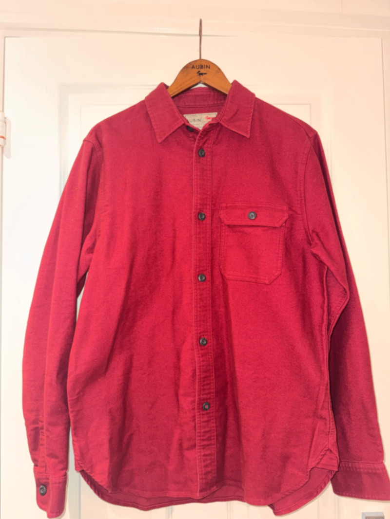Aubin Stubton Moleskin Overshirt
