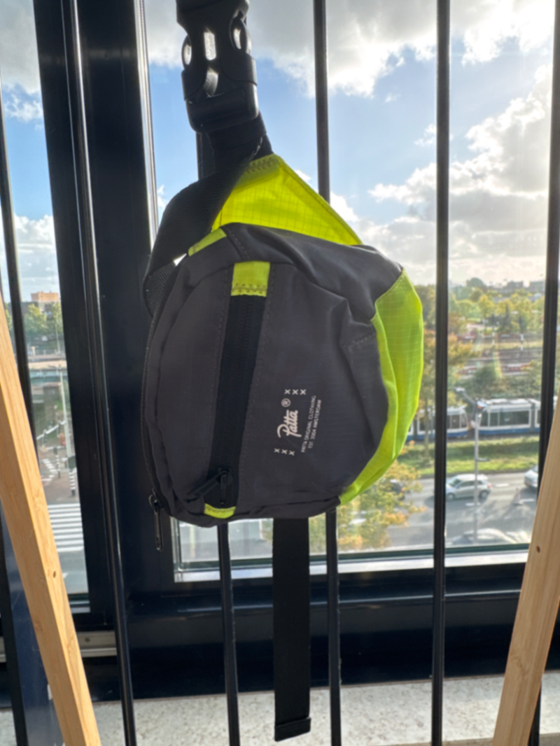 Patta Mini Hip Pack (Neon Yellow)