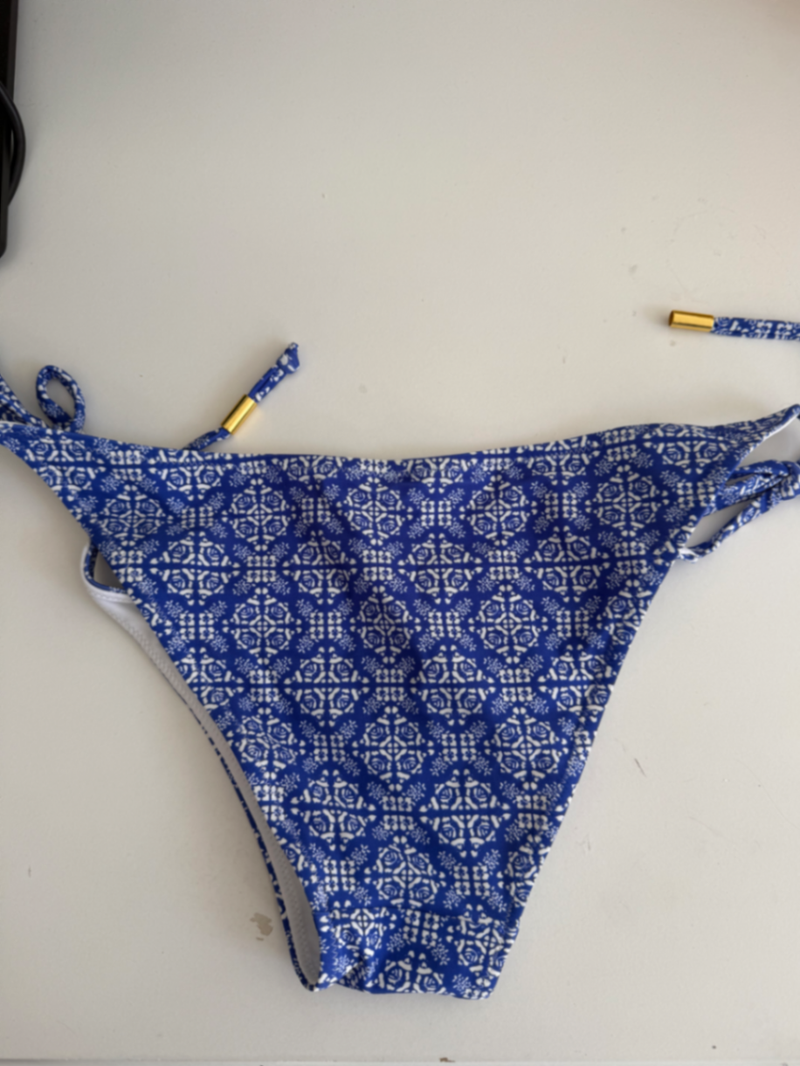 Triangle Recycled String Tie Bikini Bottoms Brand new 