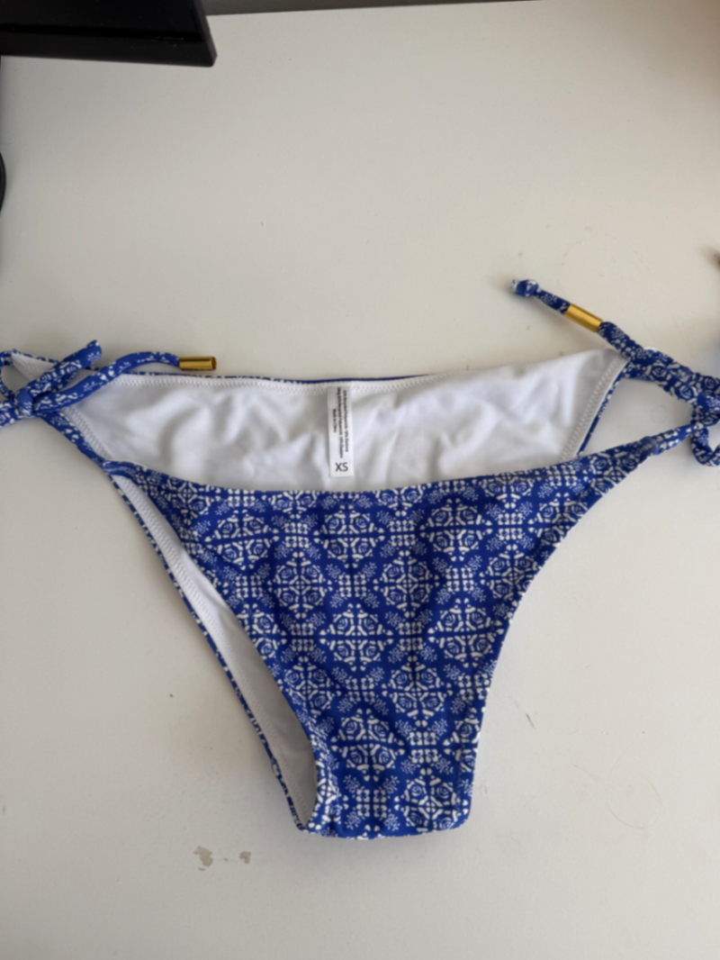 Triangle Recycled String Tie Bikini Bottoms Brand new 