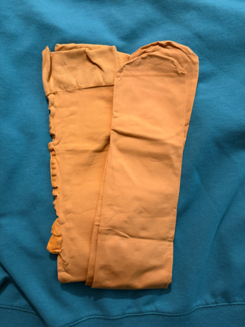 Colonel Mustard Opaque 80 Den Tights