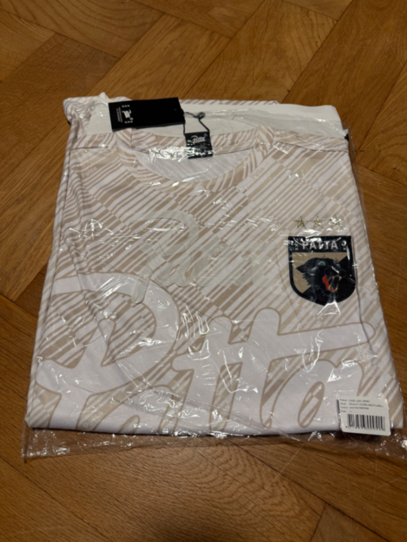 Patta Code Logo Jersey (White Pepper)