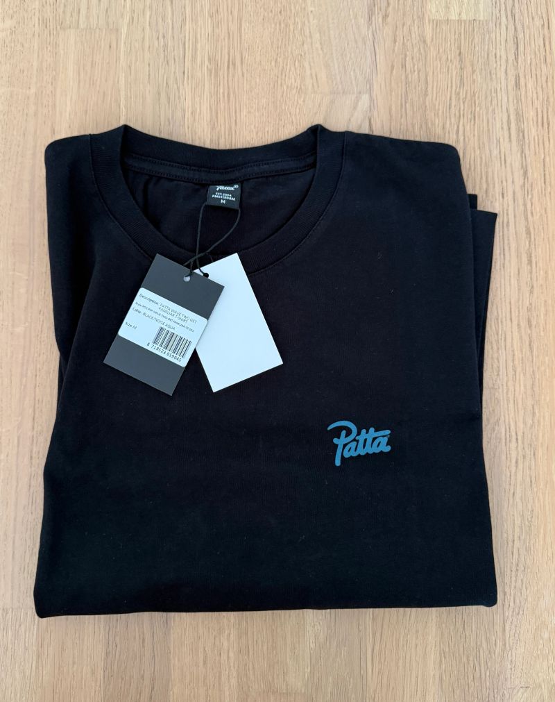 Patta Get Familiar zwart t-shirt