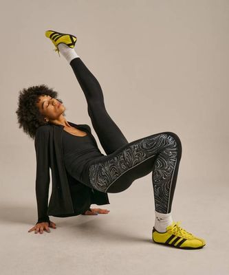 Thermal High Waisted Full Length Leggings - Medium