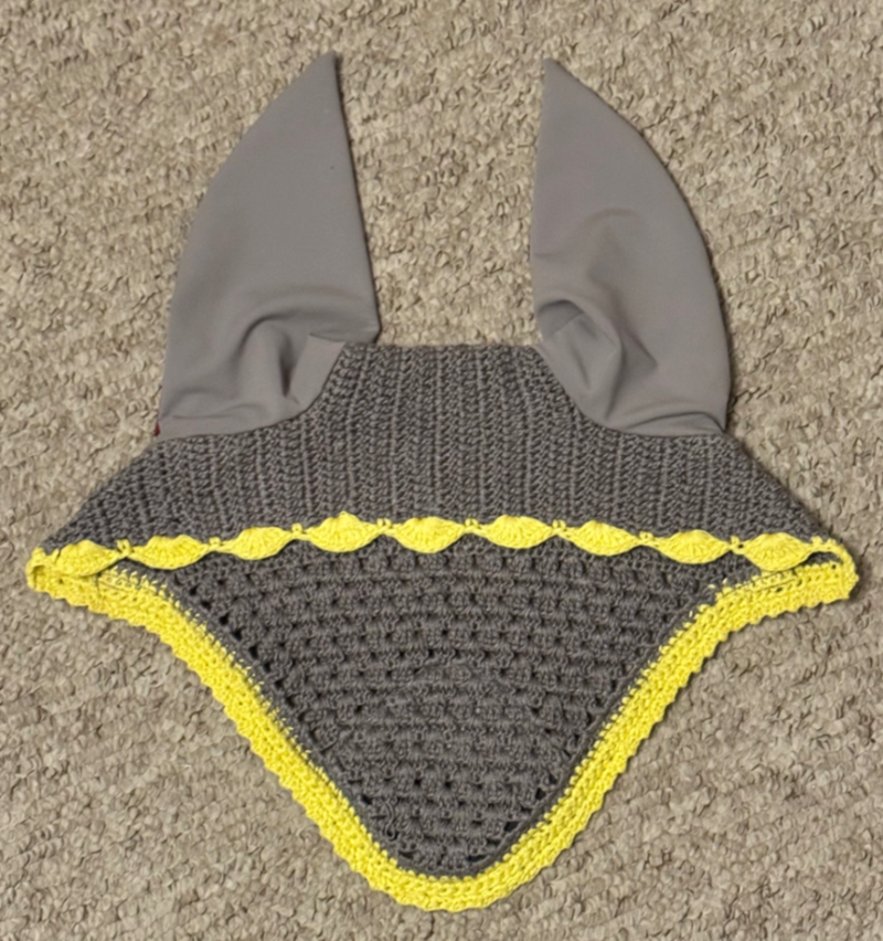 XL citron fly veil 