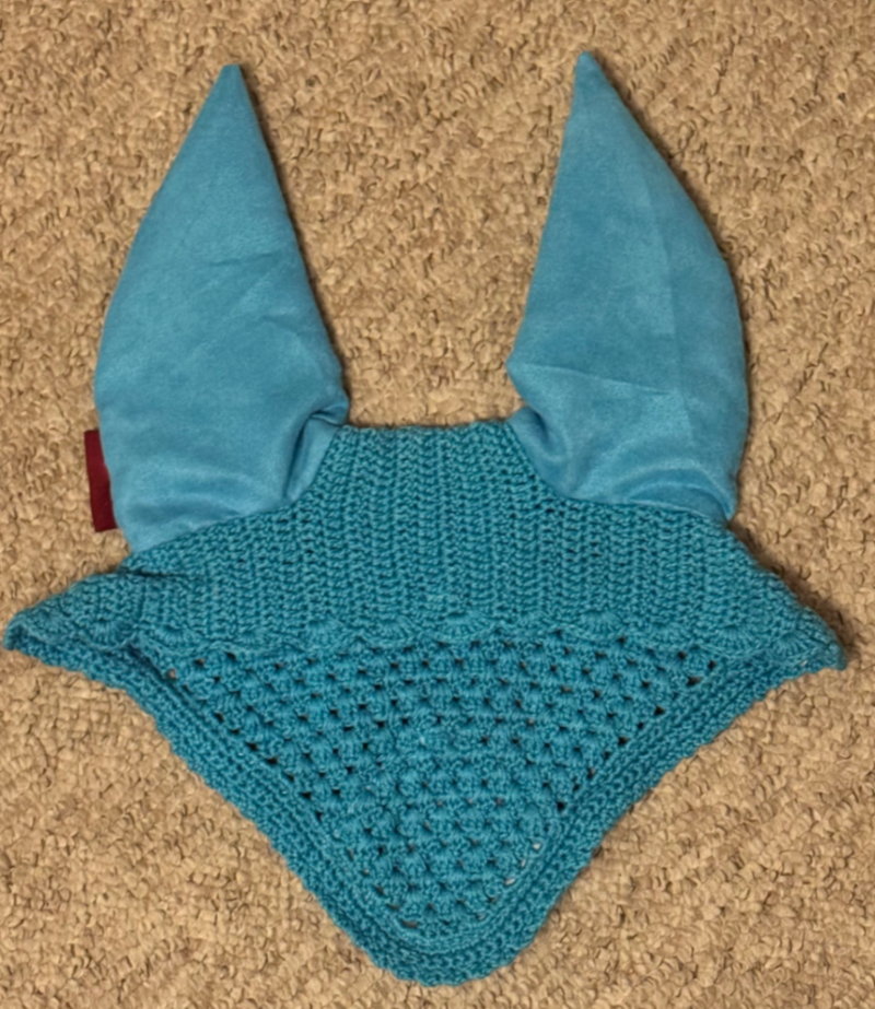 Teal XL fly veil
