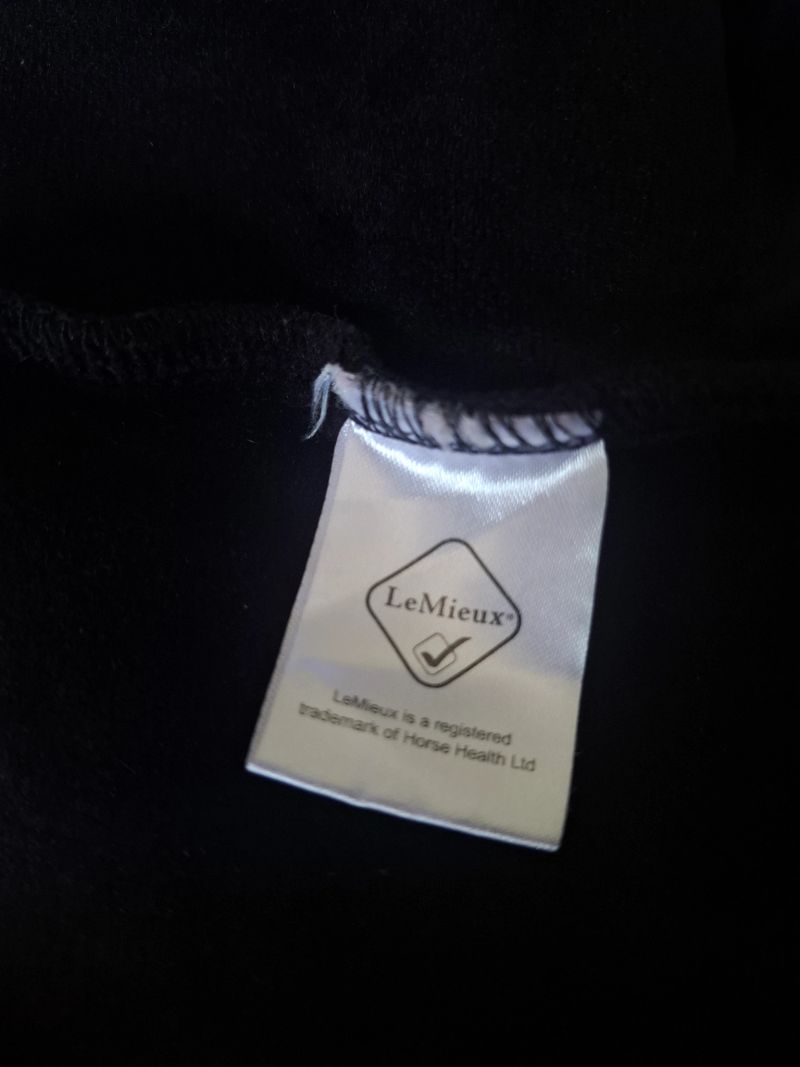 Lemieux Madrisa fleece jacket black size small 