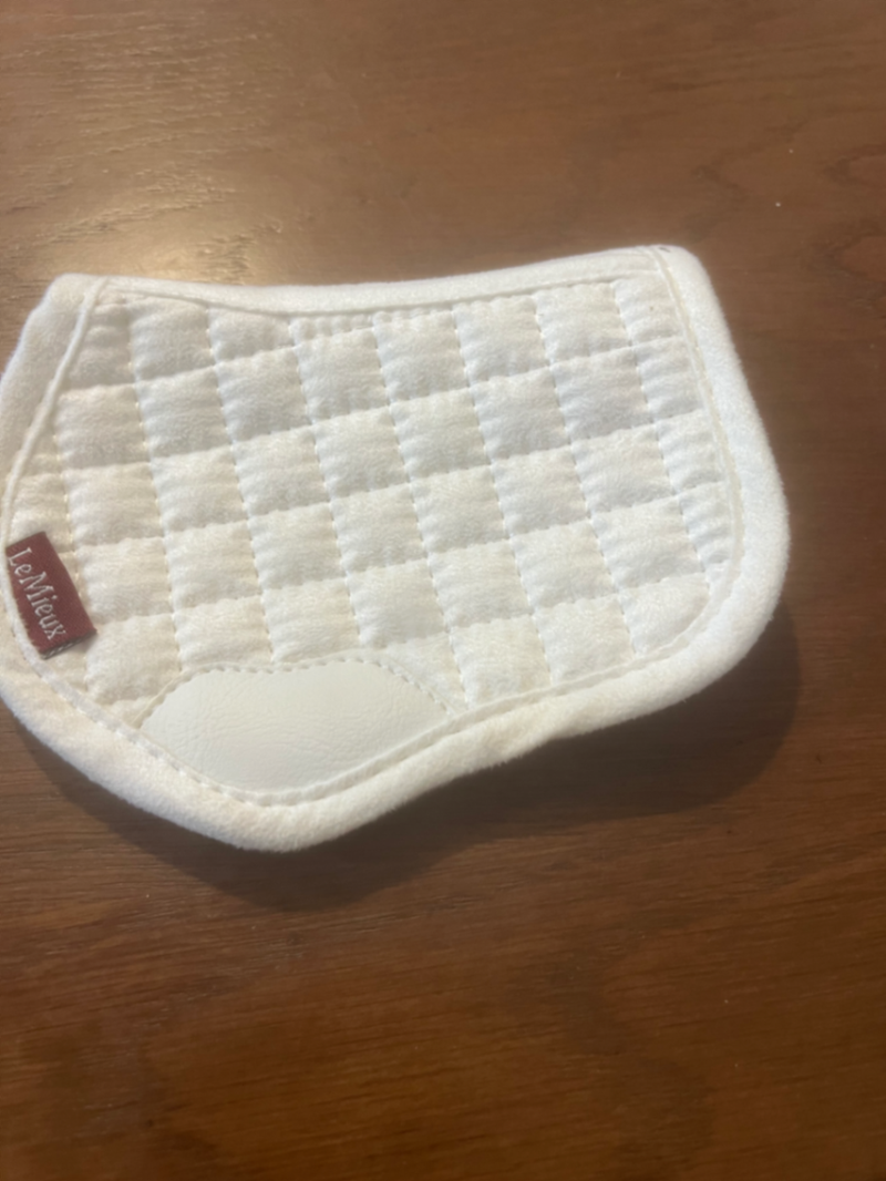 Lemieux toy pony saddle pad 
