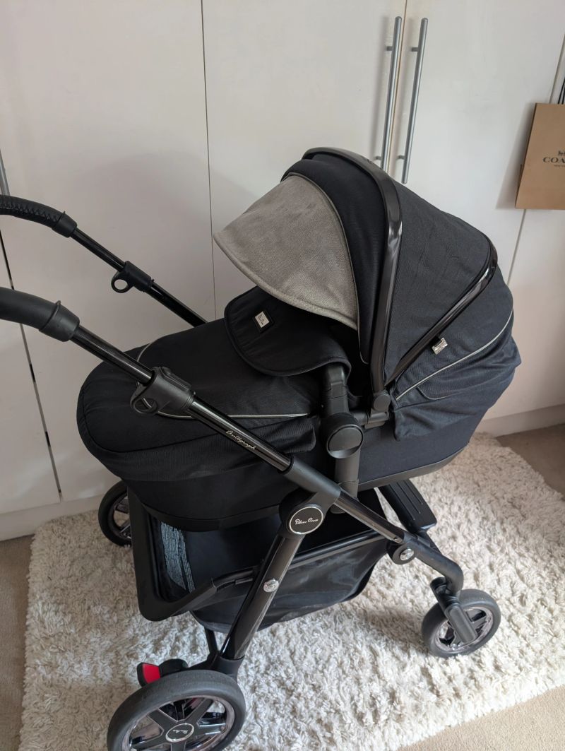 Silver Cross Pacific Autograph Ink Pushchair and Pram top