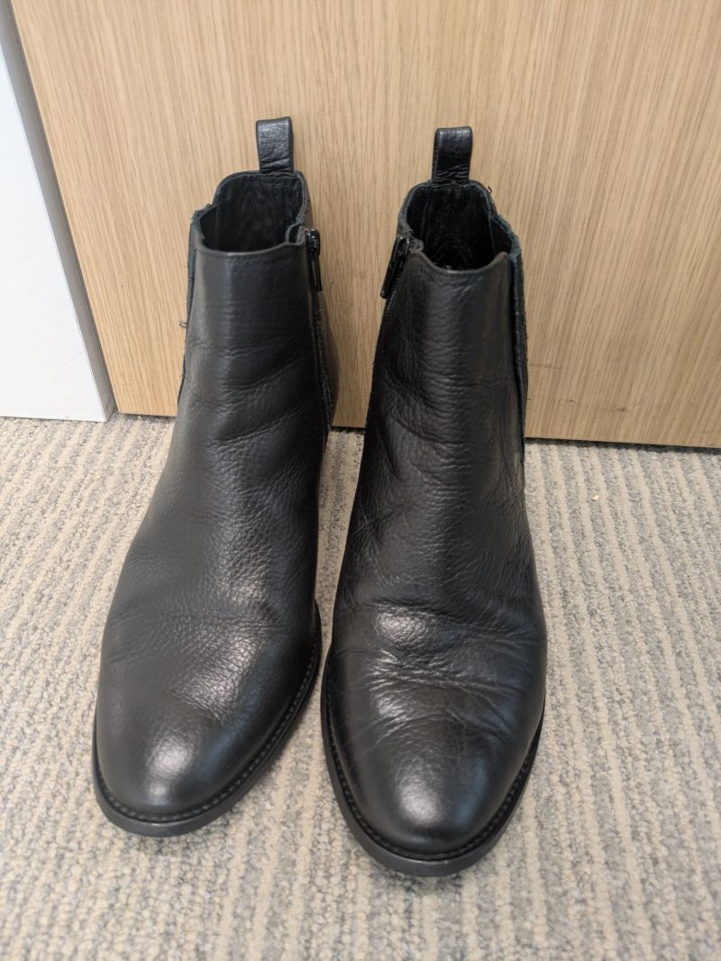 Calla block heeled boots - don't know the model as don't have box or email