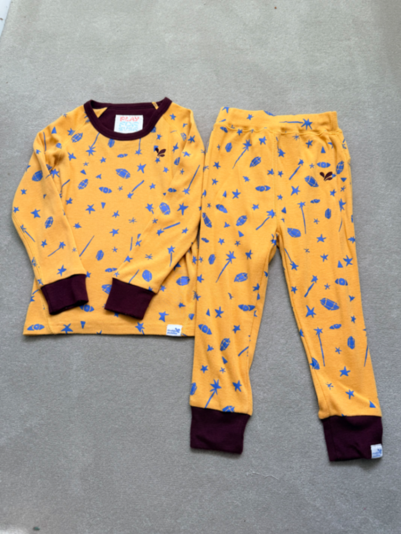 Completo termico bambini top e leggings