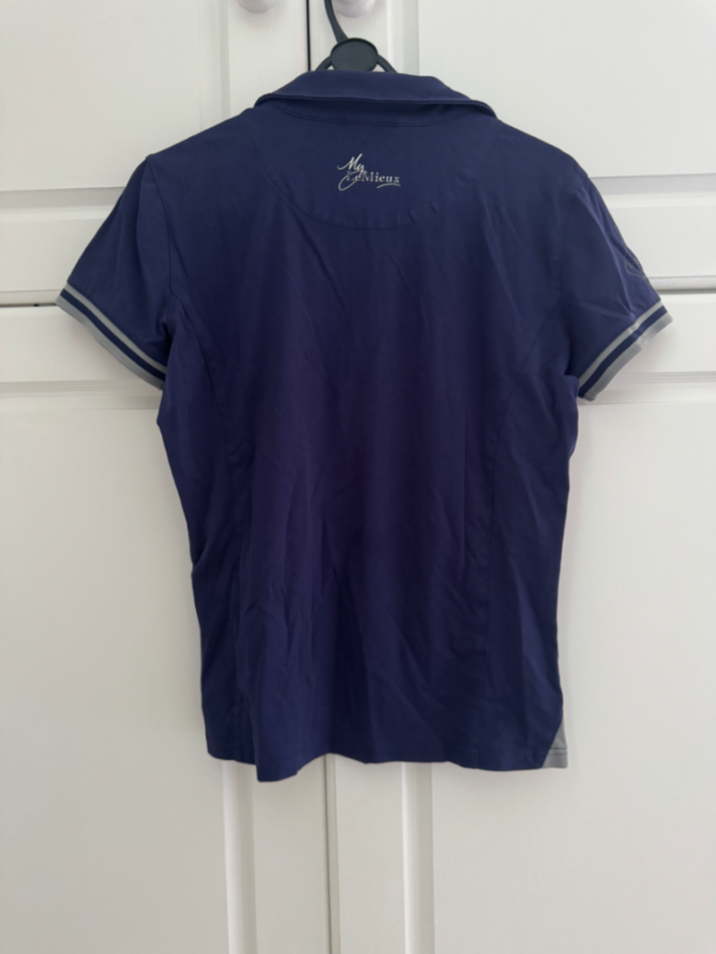 LeMieux Navy Polo Shirt Size L