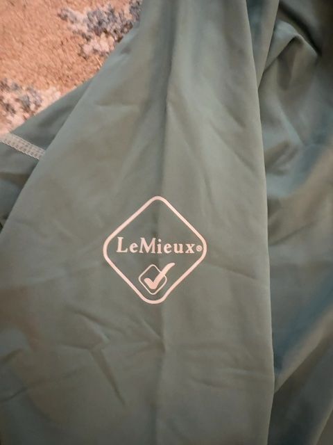 LeMieux Spruce Half Zip Long Sleeve Top