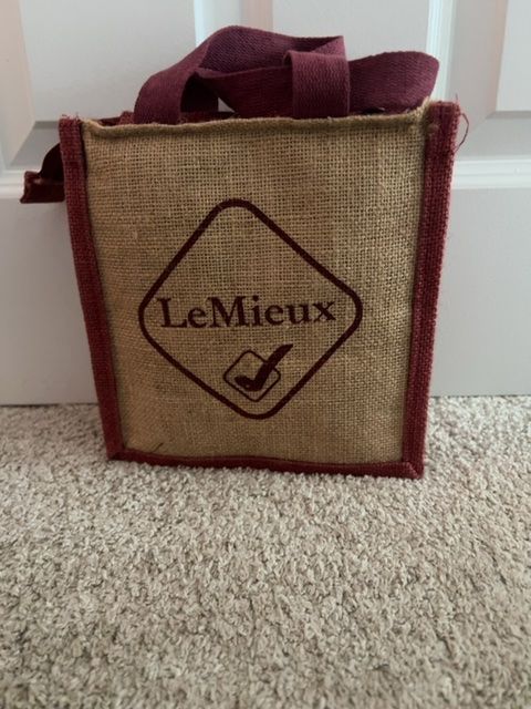 Lemieux burgundy leg wraps S/m