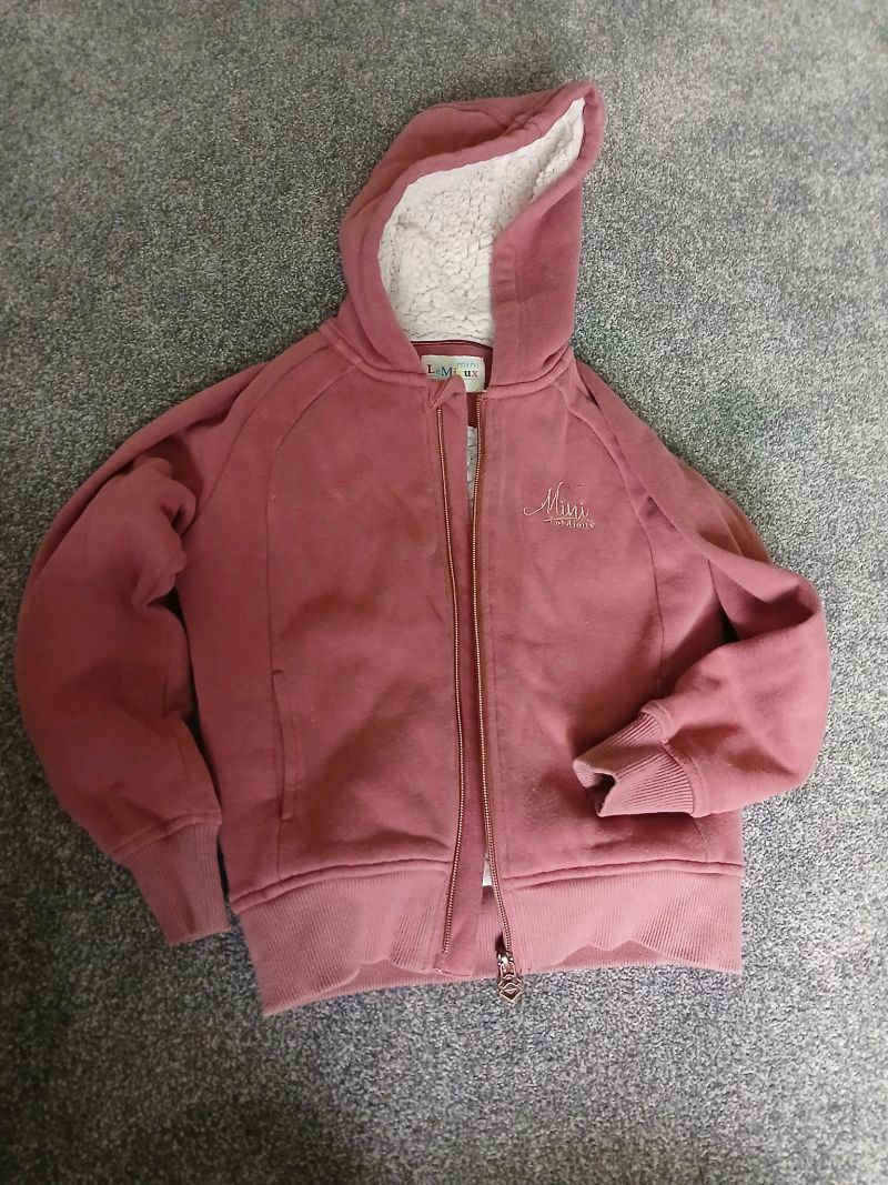LeMieux Orchid Mini Sherpa Lined Lily Hoodie