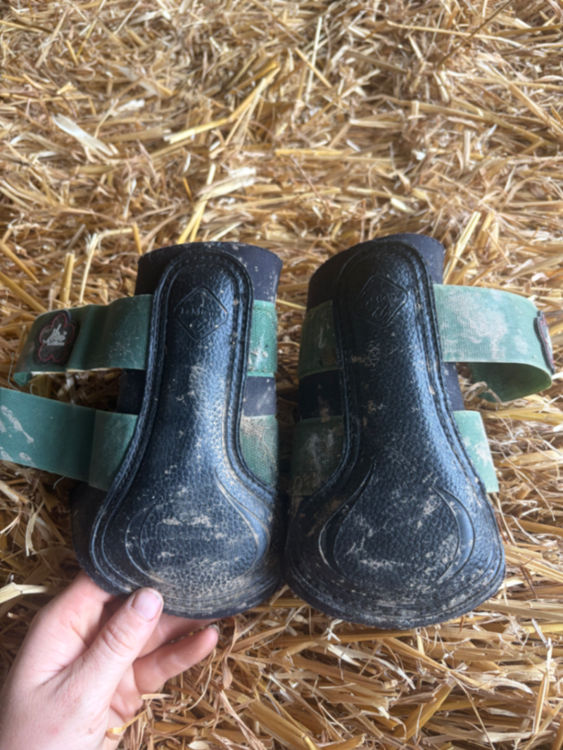 LeMieux mini Brushing Boots Hunter Green  Pair