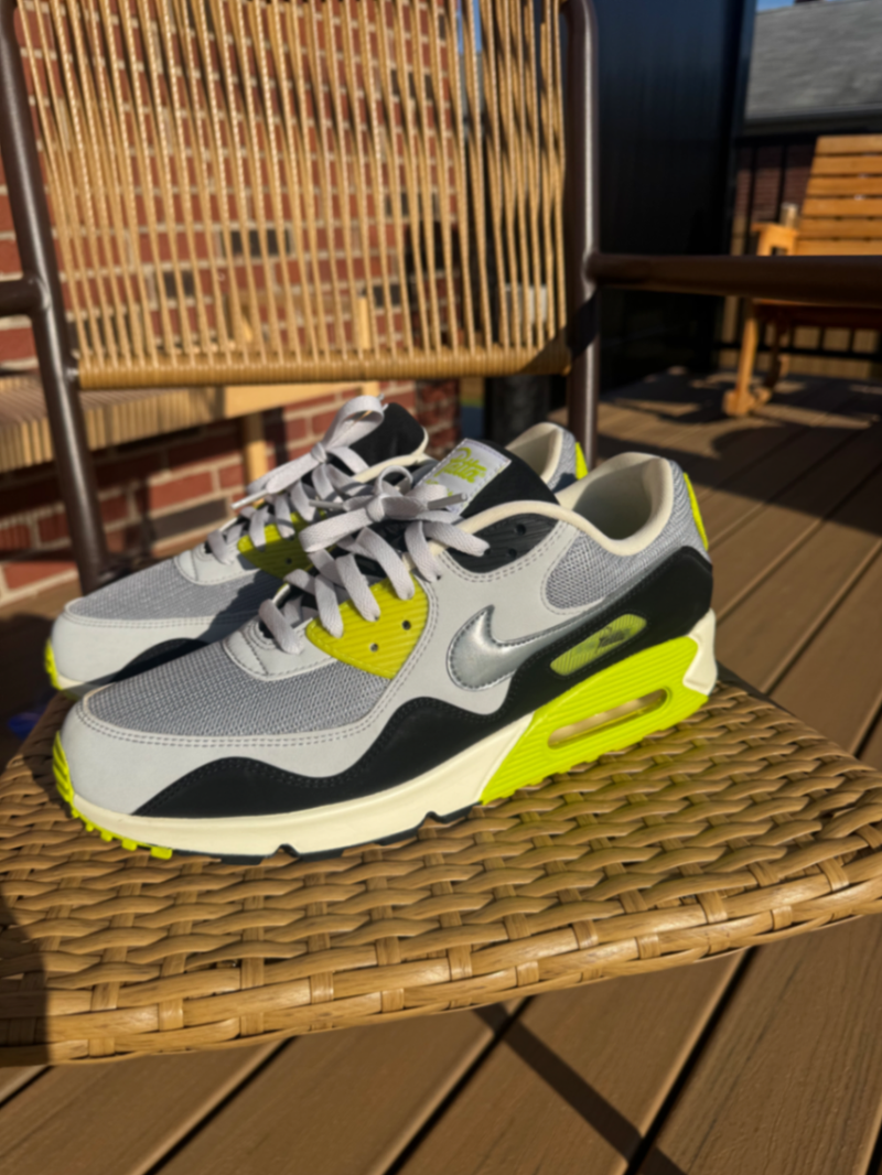 Patta x Nike Air Max 90 SP (Particle Grey/Neutral Grey-Cyber-Black)