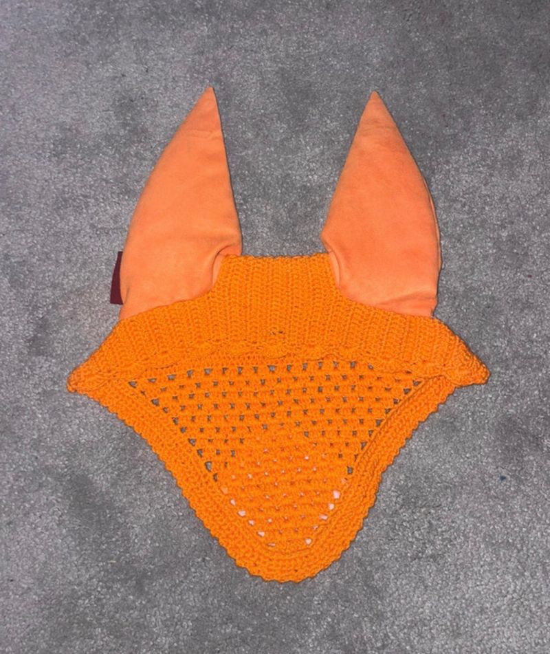 LeMieux Fly Hood Tangerine Large