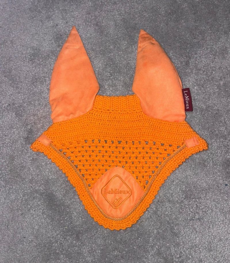 LeMieux Fly Hood Tangerine Large