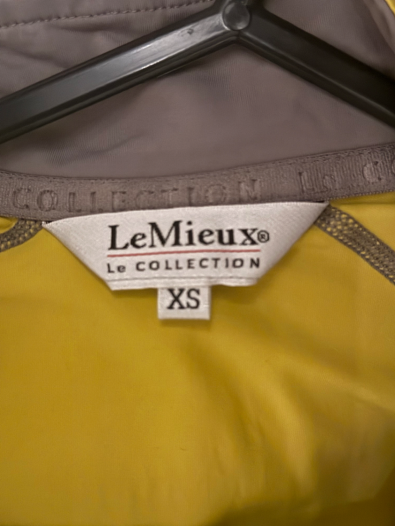 LeMieux Yellow Long Sleeve Riding Top XS