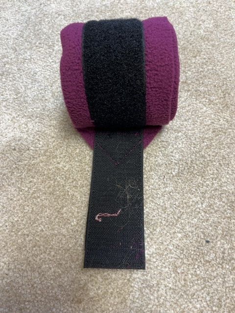 Plum polo wraps