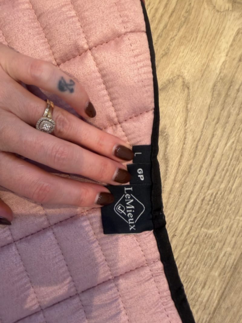 LeMieux Blossom Suede GP Saddle Pad